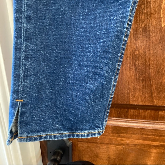 ASKK NY Mid Rise Straight with side slit hem Jeans In Resin Sz 27 NWT MSRP $210 - Picture 8 of 11